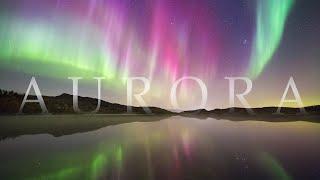 AURORA -  northern lights 4K timelapse compilation & relaxation