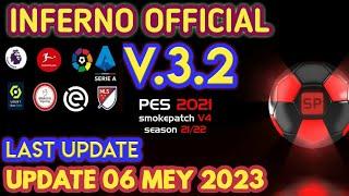 PES 2021 Inferno 2023 v3.2 Update 06 MEI 2023 Season 2023