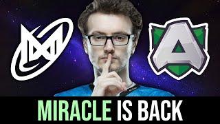 MIRACLE is BACK — Nigma vs Alliance EPIC COMEBACK