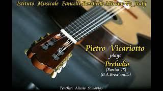 Pietro Vicariotto - Preludio [Partita IX] - G.A. Brescianello