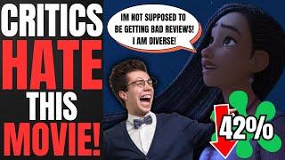 Disney's Wish ATTACKED BY CRITICS | Diverse Movie ROASTED BY REVIEWS And FLOPS IN THE BOX OFFICE