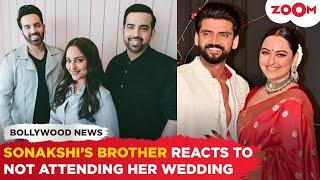 Sonakshi Sinha’s brother Luv BREAKS SILENCE on not attending her wedding with Zaheer Iqbal