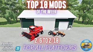 TOP 10 MODS OF THE WEEK - Farming Simulator 22