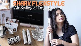 Trying *SHARK FLEXSTYLE Air Styling and Drying System* @sharkbeauty | Sizzle with Style 