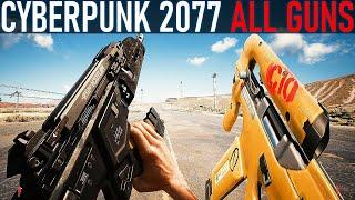 CyberPunk 2077 - All Weapons   [PC 1440P]