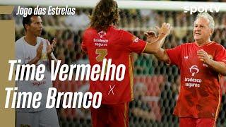 JOGO DAS ESTRELAS - ZICO: TIME VERMELHO 7 X 6 TIME BRANCO | GOLS | sportv