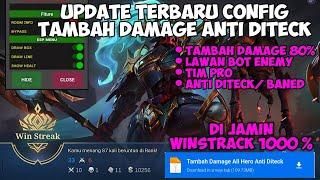 Config Tambah Damage Terbaru Anti Diteck Di Jamin Winstrack 1000%