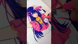 Drawing Ai- Oshi No ko #anime #sketchart #goodart #shorts#viral #creditgoesto ‎@Hitroart 