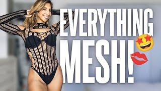 Want Affordable Fashion? Watch This SHEIN Mesh Try On Haul Now!