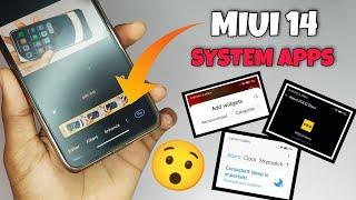 MIUI 14 System Apps Install - New Features | App Vault,Gallery,Clock,Poco strore | No root 