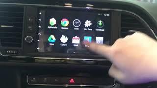 2018 Seat Leon FR Android Touch Nav OEM Integration