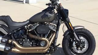 The New 2018 Harley Davidson FXFBS Softail Fat Bob 114 walk around