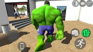 Playing as Hulk in Indian Bikes Driving 3D