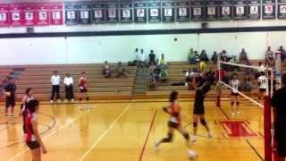 Japan Women's Volleyball National Team Hitting Warmups