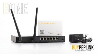 Peplink B One Unboxing: High-Speed WiFi 6 Router with Dual WANs!