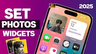 How To Set Photo Widget On iPhone | How To Add Photo Widget on iPhone | Set Custom Widgets iPhone |