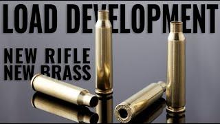 Load Development (New Rifle and New Brass)