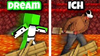 Ich teste DREAM TRICKS in VR Minecraft!