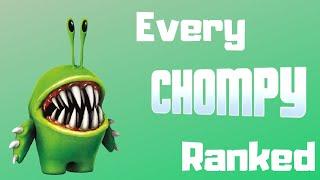 Ranking Every Chompy From Worst to Best