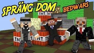 SPRÄNG DOM MED TNT | BEDWARS med figgehn & SoftisFFS