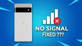 PIXEL 6 NO SIGNAL/NO SERVICE CONNECTIVITY ISSUE FIX ??? | PIXEL 6 ANDROID 12 QPR3 BETA UPDATE