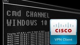 Установка Cisco VPN Client на Windows 10