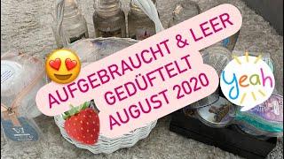  Haul : Aufgebraucht & Leer gedüftelt August 2020