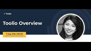 Toolio Overview Webinar