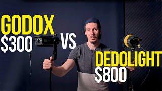 Обзор Godox S30 vs Dedolight DLED 4.1 | СРАВНЕНИЕ постоянного света за $300 и $800
