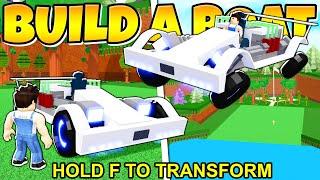 WORKING CONVERTABLE HOVERCAR IN Build a Boat! *INSANE*