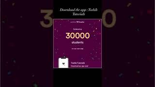 30,000 App Downloads  | Thank you Bacchoo | Toshib Tutorials