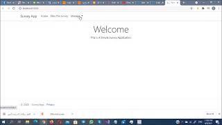 Survey Builder System using ASP.NET Core MVC with Source Code