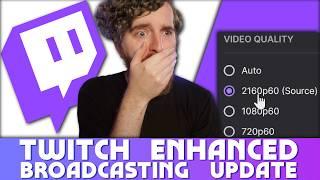 Twitch's FUTURE: Explained - HEVC Testing, 1440p & 4K, Twitch Enhanced Beta Updates