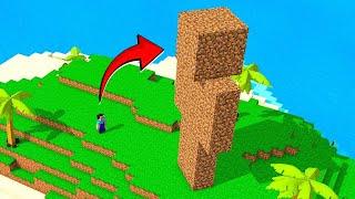 GROOTSTE DIRTSTANDBEELD OOIT!! (Minecraft Survival)