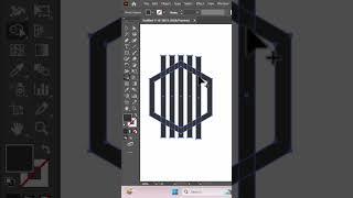 Grid Logo Tutorial for  beginners in Hindi #shortsvideo #pms #adobeillustrator#profmuhammadshafiq