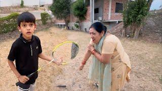 Badminton Khelte Time Kya Hogya ? 