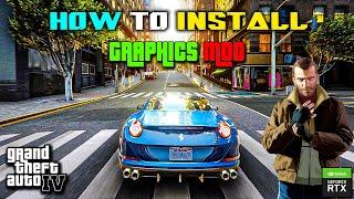 How To Install *ENB PROMO* Graphics Mods in GTA 4| GTA IV Best Graphics Mod | Low End PC | 2GB RAM!