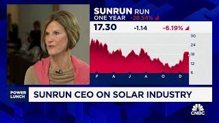 Sunrun CEO on the solar industry, Fed rate cuts and energy storage
