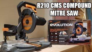 Evolution R210 Compound Mitre Saw full review