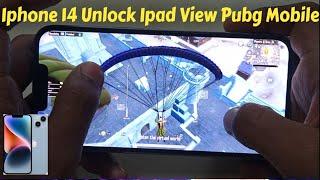 iphone 14 Unlock IPad View in Pubg Mobile Gameplay Speed Test 