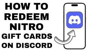 How To Redeem Nitro Gift Codes On Discord (FULL GUIDE 2024)