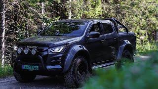 Jaktbilen Isuzu D-MAX Premium Black Edition AT35"