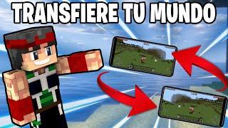 Minecraft PE | Como Transferir Un Mundo De Minecraft a Otro Dispositivo | ACTUALIZADO