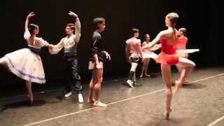 YAGP 2015 - Backstage Rehearsing, Senior Women and Pas de Deux