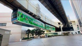 Japan's Scary Upside-Down Train  | Chiba Urban Monorail