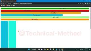 Marquee Tag and Attributes in Html || behavior, direction, height, scrollamount ।।