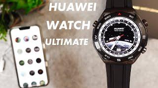 The ULTIMATE Smartwatch? Huawei Watch Ultimate Hands-On Review