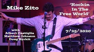 Mike Zito (with Albert Castiglia) - Rockin' In The Free World   2020-07-25 late show