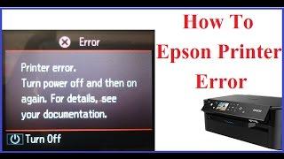 How To Epson Printer Error (Hindi)