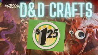 D&D Crafts at The Dollar Store Part 2 Coo Coo Ka-Choo! Affordable Tabletop Terrain Supplies